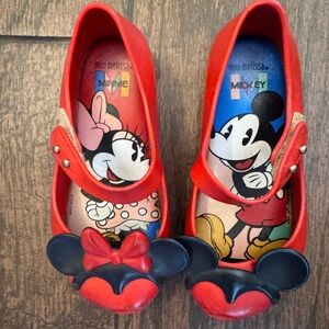 Mini Melissa Mickey/ Minnie Shoes
